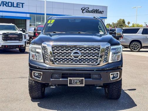 Magnetic Black 2017 Nissan Titan XD Platinum Reserve