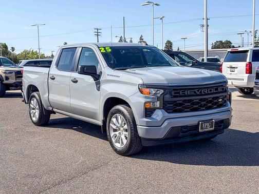 Slate Gray Metallic 2025 Chevrolet Silverado 1500 Custom