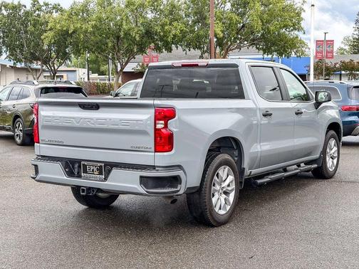 Slate Gray Metallic 2025 Chevrolet Silverado 1500 Custom