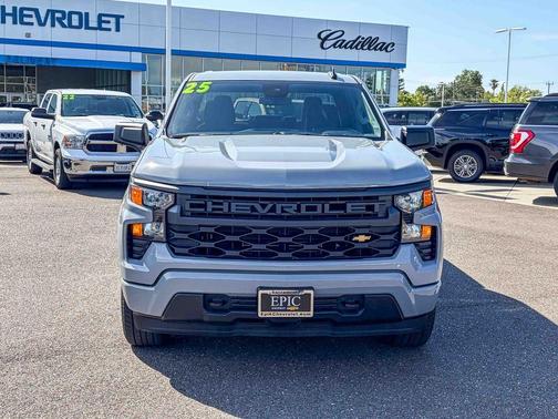 Slate Gray Metallic 2025 Chevrolet Silverado 1500 Custom