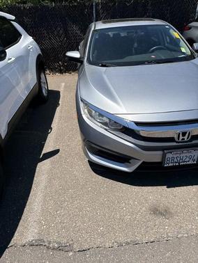Silver 2017 Honda Civic EX