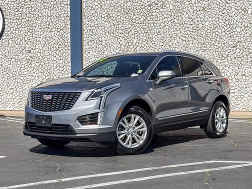 Satin Steel Metallic 2022 Cadillac XT5 Luxury