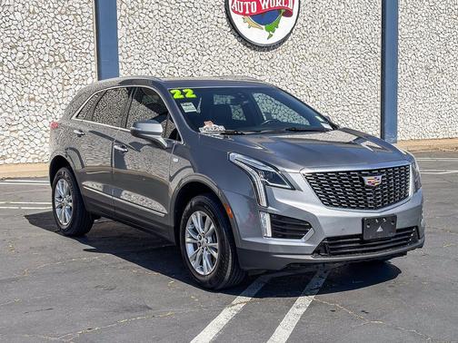 Satin Steel Metallic 2022 Cadillac XT5 Luxury