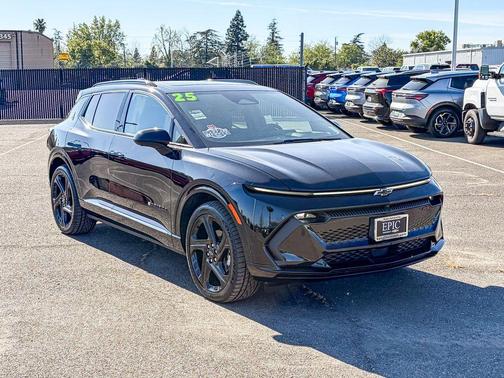 Black 2025 Chevrolet Equinox EV RS