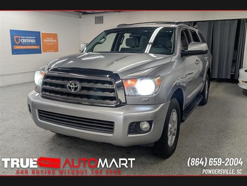 Silver 2015 Toyota Sequoia SR5