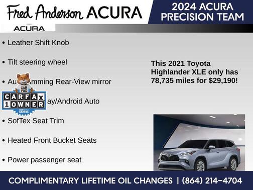 2021 Toyota Highlander XLE