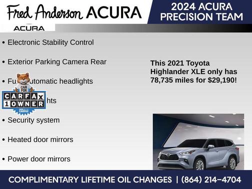 2021 Toyota Highlander XLE
