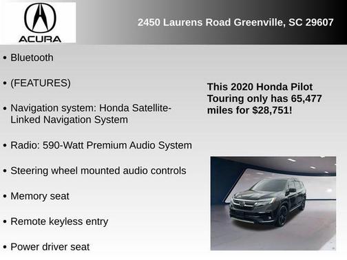 2020 Honda Pilot Touring 8-Passenger