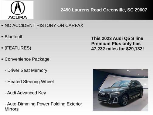 2023 Audi Q5 45 S line Premium