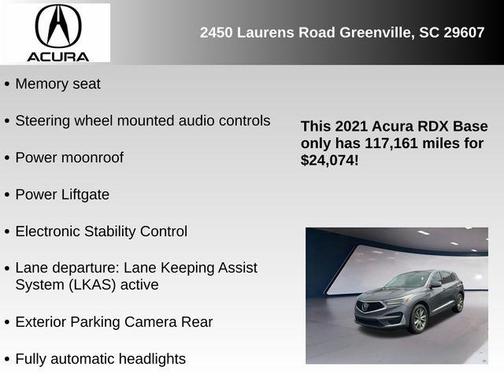 2021 Acura RDX Technology Package