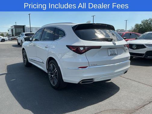 Platinum White Pearl 2026 Acura MDX Advance Package