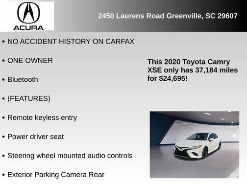 2020 Toyota Camry XSE