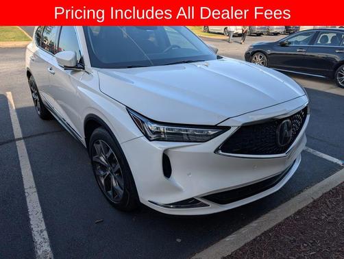 Platinum White 2024 Acura MDX Technology