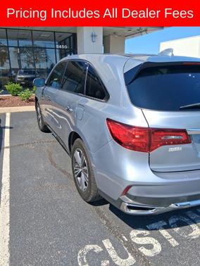 Lunar Silver Metallic 2018 Acura MDX 3.5L