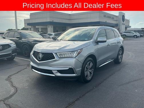 Lunar Silver Metallic 2018 Acura MDX 3.5L