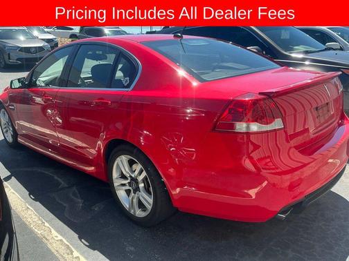 Liquid Red 2008 Pontiac G8 Base