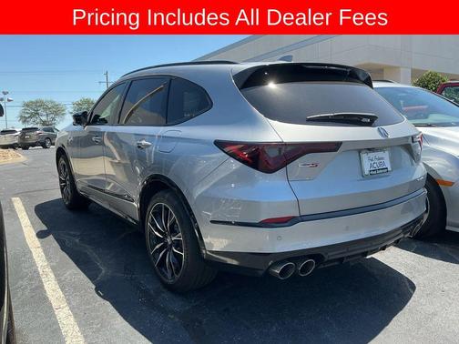 Lunar Silver Metallic 2024 Acura MDX Type S w/Advance Package
