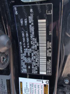 2019 Toyota 4Runner SR5 Premium