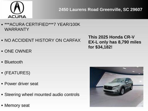 2025 Honda CR-V EX-L