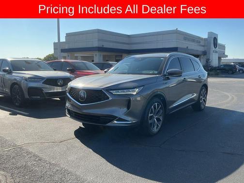 Liquid Carbon Metallic 2024 Acura MDX Technology