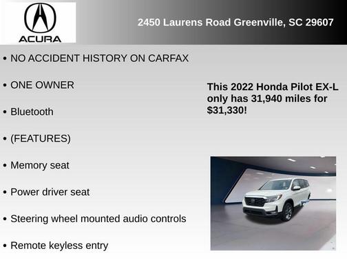 2022 Honda Pilot EX-L