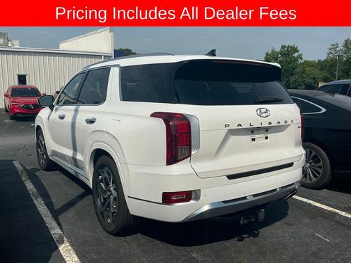 Hyper White 2021 Hyundai PALISADE Calligraphy