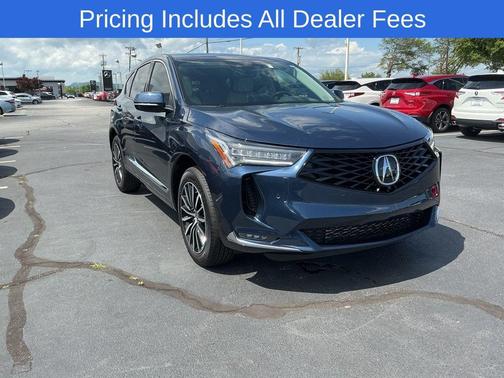 Blue 2026 Acura RDX Advance Package