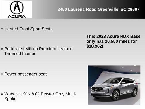 2023 Acura RDX Technology Package