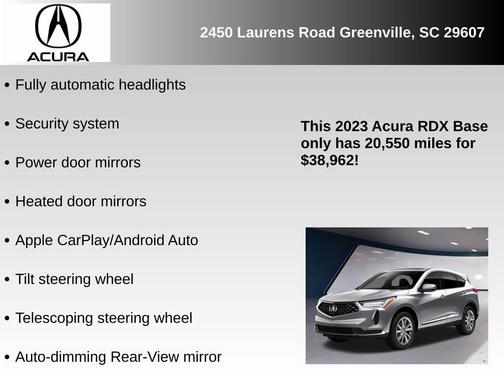 2023 Acura RDX Technology Package