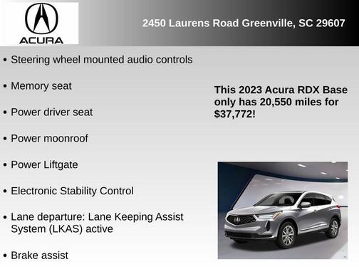 2023 Acura RDX Technology Package