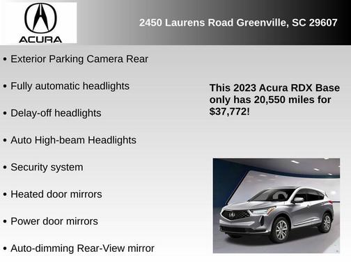 2023 Acura RDX Technology Package