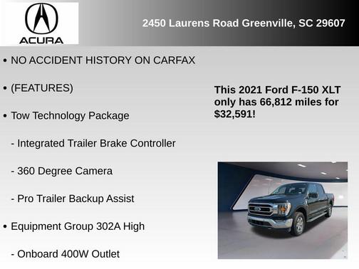 2021 Ford F-150 XLT