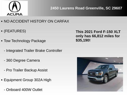 2021 Ford F-150 XLT