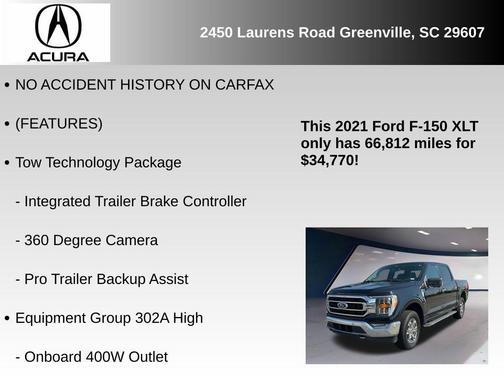 2021 Ford F-150 XLT
