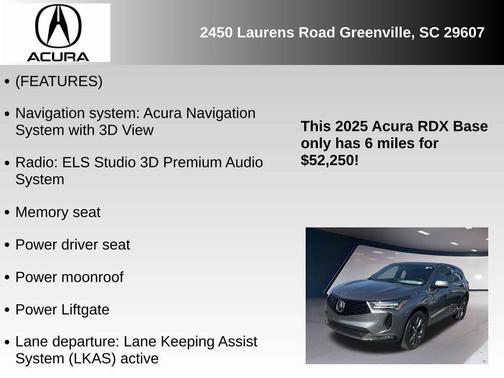 2025 Acura RDX Base