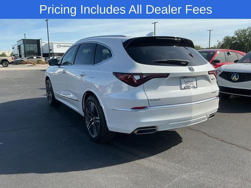 Platinum White Pearl 2026 Acura MDX Advance Package