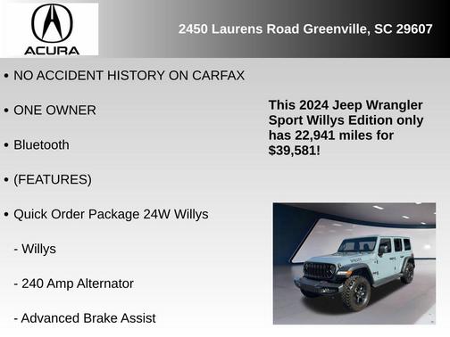 2024 Jeep Wrangler Willys