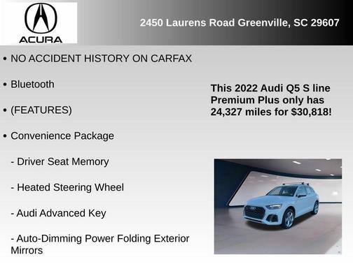 2022 Audi Q5 45 S line Premium