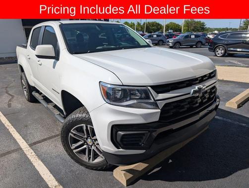 Summit White 2022 Chevrolet Colorado WT