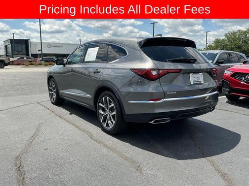 Liquid Carbon Metallic 2023 Acura MDX Technology