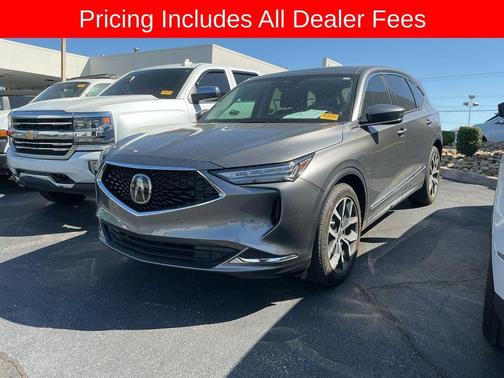 Liquid Carbon Metallic 2023 Acura MDX Technology