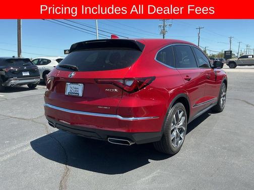 Performance Red Pearl 2023 Acura MDX Technology