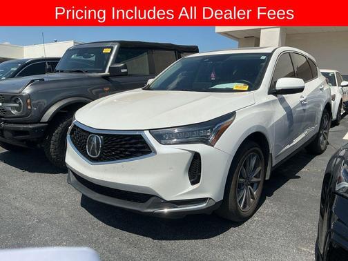 Platinum White Pearl 2023 Acura RDX Technology Package