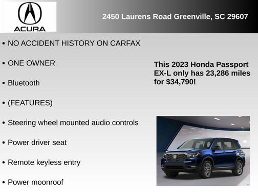 2023 Honda Passport EX-L