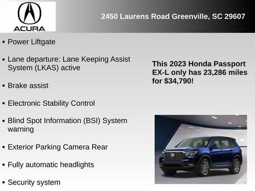 2023 Honda Passport EX-L