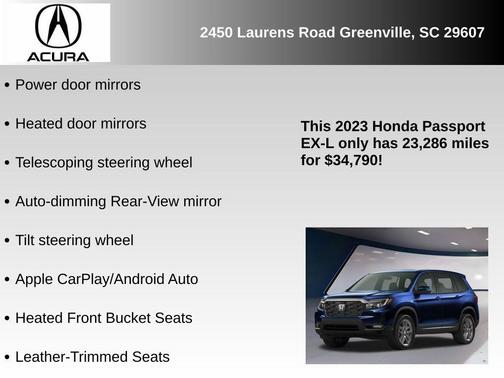 2023 Honda Passport EX-L