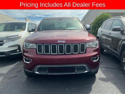 Velvet Red Pearlcoat 2020 Jeep Grand Cherokee Limited