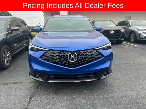 Adriatic Blue Sea Metallic 2025 Acura ADX A-Spec Package