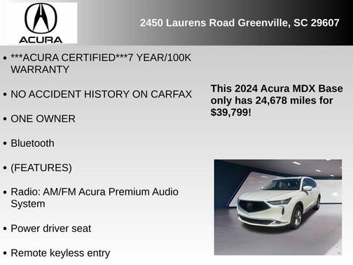 2024 Acura MDX 3.5L