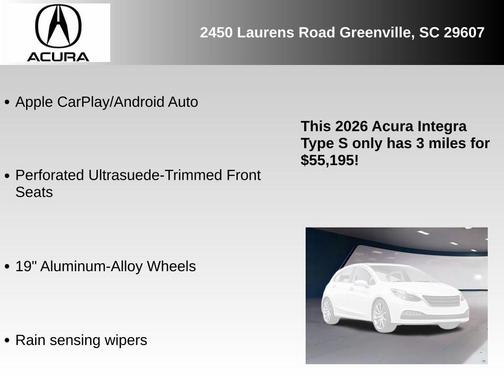 2026 Acura Integra Type S